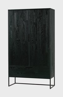 WOOOD Opbergkast 'Silas', kleur Zwart