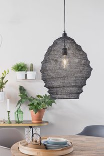 ZILT Hanglamp 'Povl' Large kleur zwart