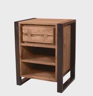 Artistiq Nachtkastje 'Live Edge'