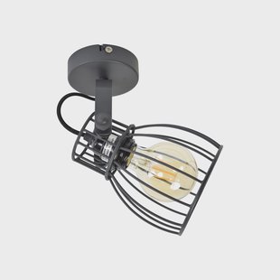 Urban Interiors Plafondspot 'Wire' 1-lichts, kleur Zwart