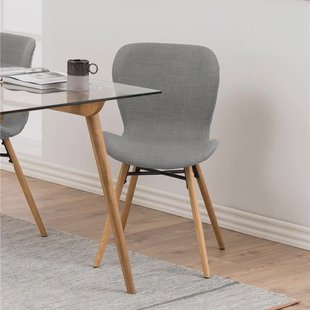 Bendt Eetkamerstoel 'Olle', kleur Lichtgrijs