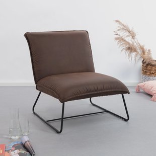 Tower Living Fauteuil 'Vilar', kleur bruin