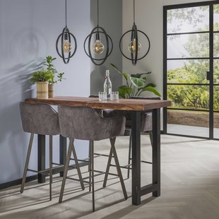 Bartafel 'Miles' Acacia Boomstam, 150 x 50cm