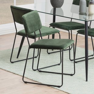 Bendt Eetkamerstoel 'Tammi' Velvet, kleur Forest Green