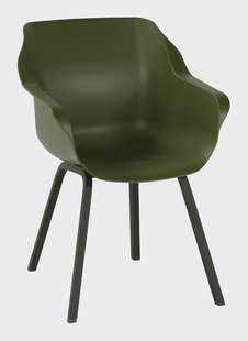 Hartman Tuinstoel 'Sophie' met armleuning, kleur Groen