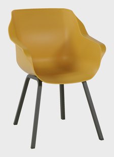 Hartman Tuinstoel 'Sophie' met armleuning, kleur Geel