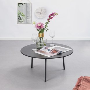 Kave Home Salontafel 'Mathis' 70cm, kleur Zwart