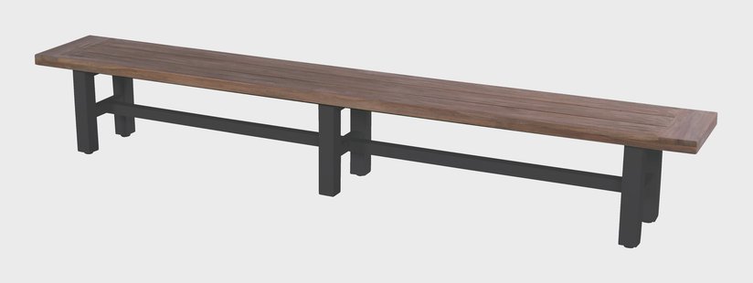 Hartman Tuinbank 'Sophie' 300cm, kleur Zwart