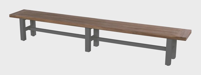 Hartman Tuinbank 'Sophie' 300cm, kleur Antraciet