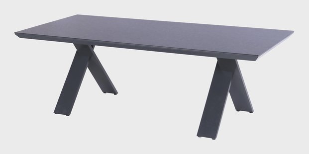Hartman Tuintafel 'Xanadu' 220 x 100cm, kleur Grijs