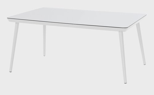 Hartman Tuintafel 'Sophie Studio' HPL, 170 x 100cm, kleur Wit