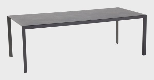 Hartman Tuintafel 'California' HPL, 225 x 100, kleur Antraciet