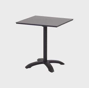 Hartman Outdoor Bistrotafel 'Sophie Studio' inklapbaar, 68 x 68cm, kleur Zwart
