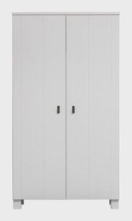 WOOOD Kledingkast 'Ties' 2 deuren, kleur Wit