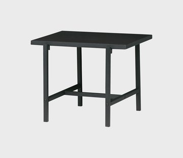 WOOOD Bijzettafel 'Turn' 50 x 44cm, kleur Zwart