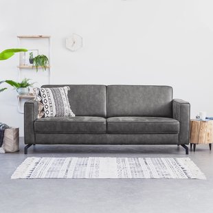 Sevn Bank 'Amber' 4-zits, kleur antraciet