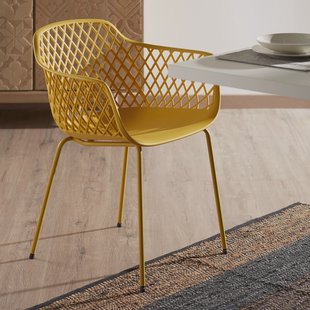 Kave Home Eetkamerstoel 'Quinn', kleur Geel
