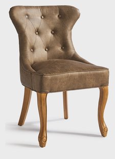 Rivièra Maison Eetkamerstoel 'George' Pellini, kleur Coffee