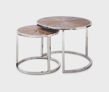 Rivièra Maison Salontafel 'Greenwich' set van 2 stuks