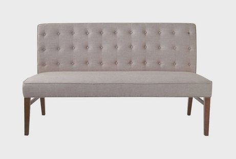 Rivièra Maison Eetkamerbank 'Cape Breton' Linen, kleur Flax