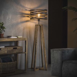 Vloerlamp 'Manuel' 1-lamps, 140cm
