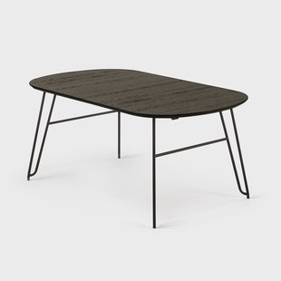 Kave Home Uitschuifbare Ovale Eettafel 'Milian' 170 - 320 x 100cm