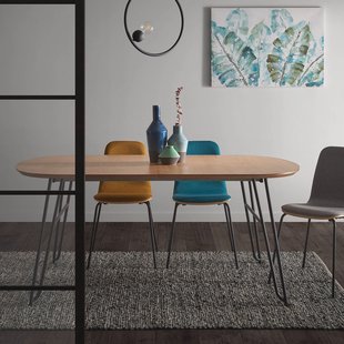 Kave Home Uitschuifbare Ovale Eettafel 'Novac' 140 - 220 x 90cm