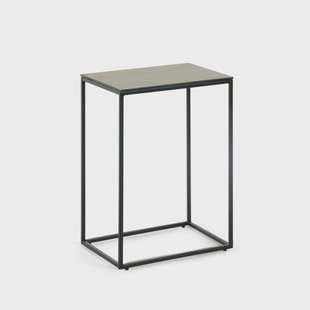 Kave Home Bijzettafel 'Rewena' Keramiek 30 x 45cm, kleur bruin