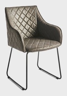 Rivièra Maison Eetkamerstoel 'Frisco Drive' Pellini, kleur Espresso