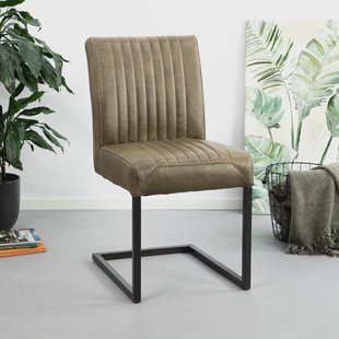 Eetkamerstoel 'Ferro', kleur groen