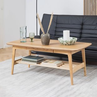 Bendt Salontafel 'Bjarne' Eiken, 130 x 70cm