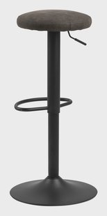 Bendt Barkruk 'Inger' (zithoogte 62-82cm), kleur Antraciet