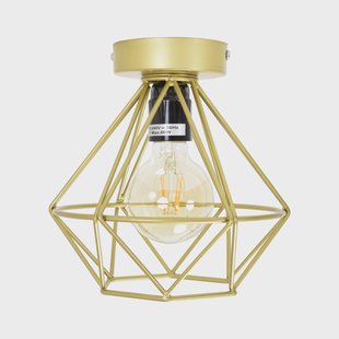 Urban Interiors Plafondlamp 'Wire' Ø22cm, kleur Goud