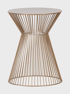 WOOOD Bijzettafel 'Suus' 35cm, kleur Goud