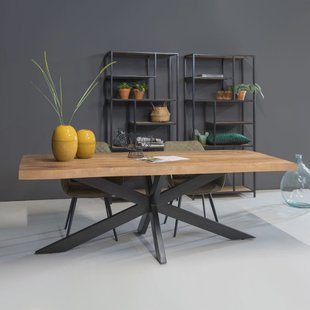 Brix Eettafel 'Tree Top' Spider, 200 x 100cm
