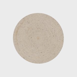 Kave Home Rond Vloerkleed 'Takashi' Ø150cm, kleur Grijs