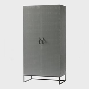 WOOOD Kledingkast 'Morris' 195 x 100cm, kleur Leem