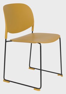 ZILT Eetkamerstoel 'Simon' kleur Oker