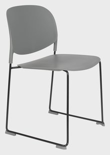 ZILT Eetkamerstoel 'Simon' kleur Grijs