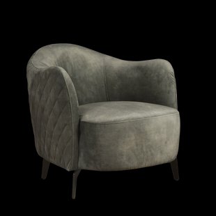 Tower Living Fauteuil 'Bondo', kleur donker groen