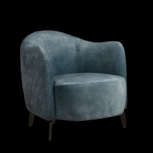 Tower Living Fauteuil 'Bondo', kleur blauw