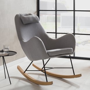 Artistiq Schommelstoel 'Julie' kleur Grijs