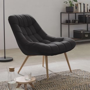 Artistiq Fauteuil 'Jurre' Velvet, kleur Zwart