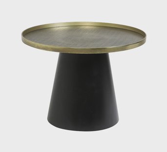 Light & Living Salontafel 'Popeta' Ø60cm, kleur Antiek Brons