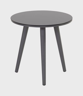 Hartman Outdoor Ronde Bijzettafel 'Sophie' HPL, 45 x 45cm, kleur Antraciet