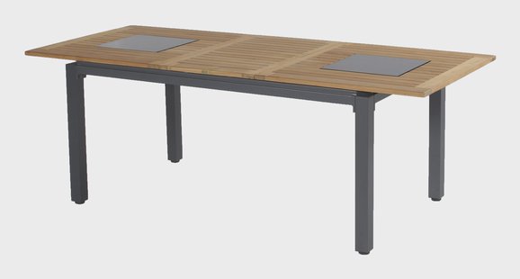 Hartman Uitschuifbare Tuintafel 'Concept' Teakhout, 180-240 x 100cm