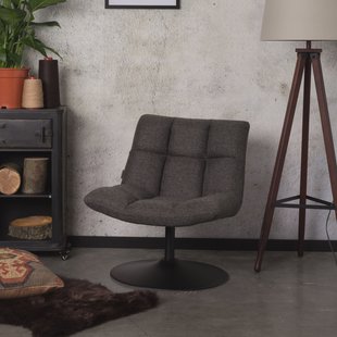Dutchbone Fauteuil 'Bar', kleur Donkergrijs