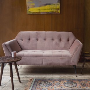 Dutchbone 2-zits Bank 'Kate', kleur Roze