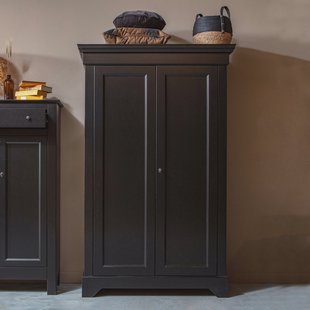 WOOOD Opbergkast 'Isabel' kleur Zwart