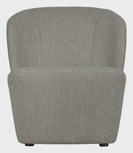 vtwonen Fauteuil 'Lofty' Bouclé, kleur Grijs